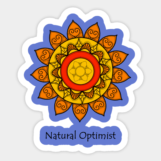 Natural optimist Sticker by HazImagination